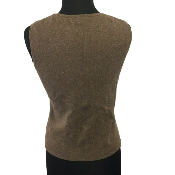 LOT 2 Kathie Lee M Brown Mercer Street Studio Womens Pullover Tank Top - Picture 4 of 12